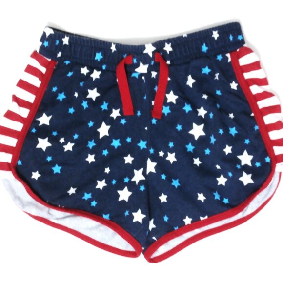 WAY TO CELEBRATE! PATRIOTIC Size Large (10/12) Girls Shorts - Picture 1 of 4